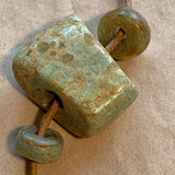 Ancient Amazonite Stone Beads