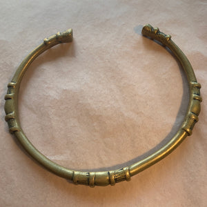 Antique Brass Torque, Nigeria