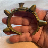 Antique Brass Cuff Bracelet, Nigeria