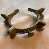 Antique Brass Cuff Bracelet, Nigeria