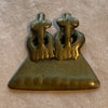 Antique Brass Ancestors Pendant, Cameroon