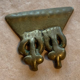 Antique Brass Ancestors Pendant, Cameroon