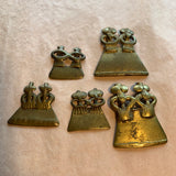 Antique Brass Ancestors Pendant, Cameroon