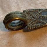 Brass Ring Pendant, Nigeria