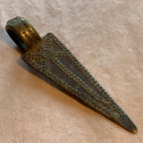 Brass Ring Pendant, Nigeria