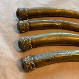 Old Brass Horn Pendant from Cameroon