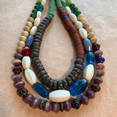 Molded Glass Mix, 3-Strands Designer Blend