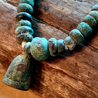 Ancient Bronze Beads, Dogon Tribe