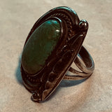 Navajo Silver & Turquoise Ring