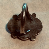 Navajo Silver & Coral Ring