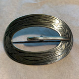 Vintage Silver Art Deco Brooch