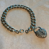 Antique Victorian Bracelet, with Heart