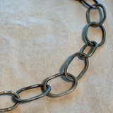 Vintage Silver Large-Link Chain