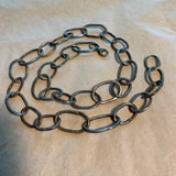 Vintage Silver Large-Link Chain