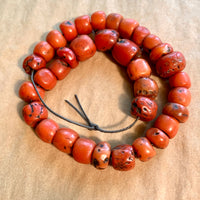 Rare Berber Red Coral Beads
