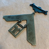 Large 3-Part Sterling Pendant