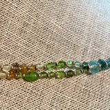 Double Strand Gemstones Necklace by Ruth