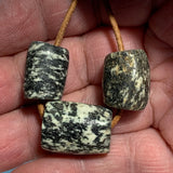 3 Ancient Granite Beads Djenne, Mali