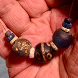 Ancient Roman Glass Beads, 11 Beads