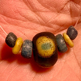 Ancient Roman Glass Beads, 7 Beads