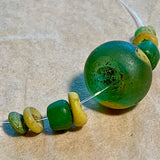 Group of 9 Ancient Roman Glass Beads
