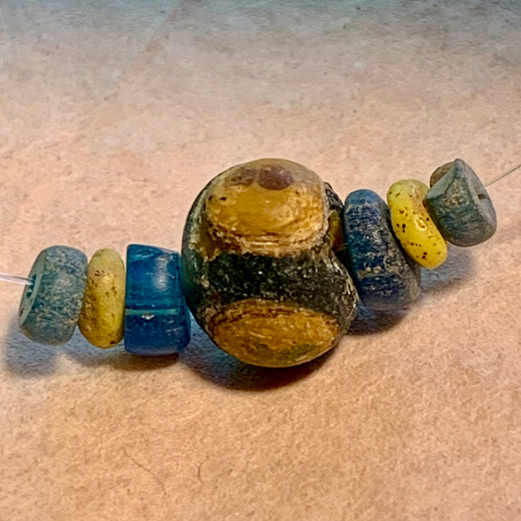 Group of 7 Ancient Roman Glass Beads