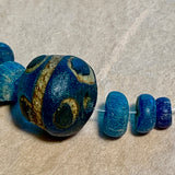 Ancient Roman Glass Beads, 7 Beads