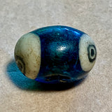 Ancient Roman Glass Oblong "Eye" Bead
