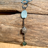Aquamarine & Sterling Necklace by Ruth
