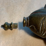 Antique Brass Fish Pendant, Nigeria