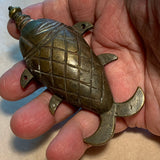 Antique Brass Fish Pendant, Nigeria