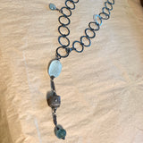 Aquamarine & Sterling Necklace by Ruth