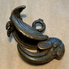 Antique Brass Toucan Pendant, Nigeria