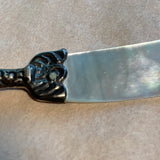 Antique Mother of Pearl & Sterling Letter Opener