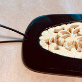 Vintage Bakelite & Carved Bone Pendant