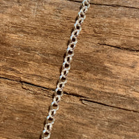 Larger Sterling Silver Rolo Chain