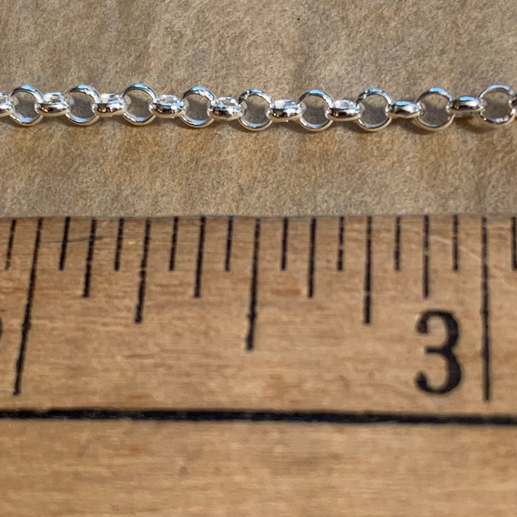 Larger Sterling Silver Rolo Chain | Beadparadise.com