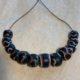 Mini Strand of Venetian "Tire" Beads