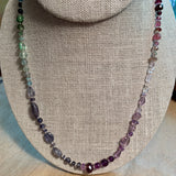 Ombre Gemstones Necklace by Ruth