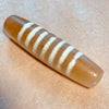 Vintage Chung Dzi Agate Bead, Peach Color