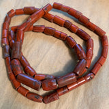Antique Nigerian Red Jasper Beads
