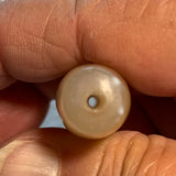 Vintage Chung Dzi Agate Bead, Peach Color