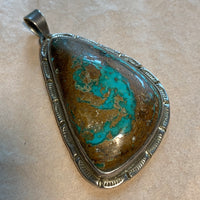 Vintage Turquoise Pendant