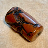 Lovely Afghan Roller Bead, Resin 1930's