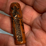 Unique Afghan Roller Bead, Resin 1930's