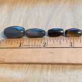 Vintage Dark Agate Beads