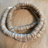 Medium Size Antique Shell Heishi, Togo
