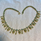 Vintage Gold Plated Sterling Necklace, Yemen