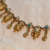 Vintage Gold Plated Sterling Necklace, Yemen