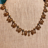 Vintage Gold Plated Sterling Necklace, Yemen